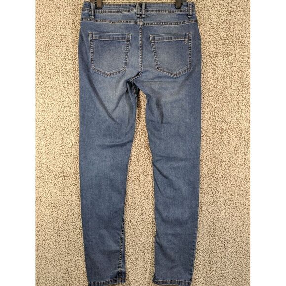 The Perfect Jean NYC Men 31x32 (Tag 31x34) Blue Slim Fit Stretch Denim - Picture 5 of 9